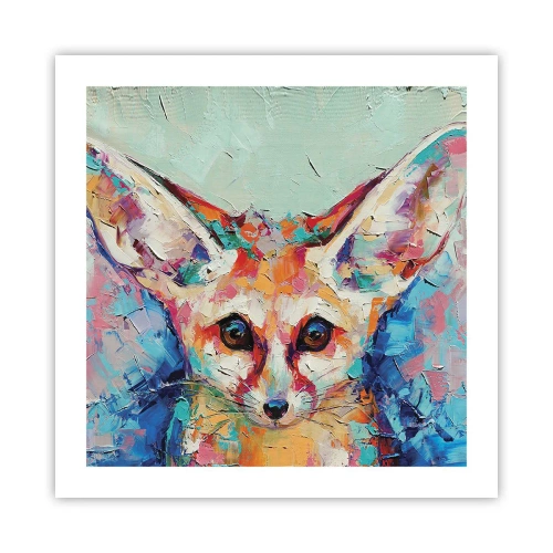 Poster - Bist du bereit für mich? - 50x50 cm