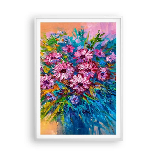 Poster in einem weißen Rahmen - Lebensenergie - 70x100 cm