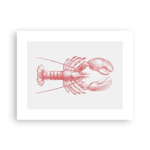 Poster - Hummer, der Homers würdig ist - 40x30 cm