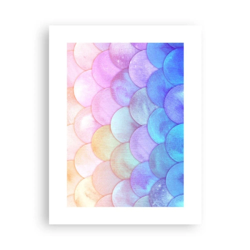 Poster - Perlenschuppe - 30x40 cm
