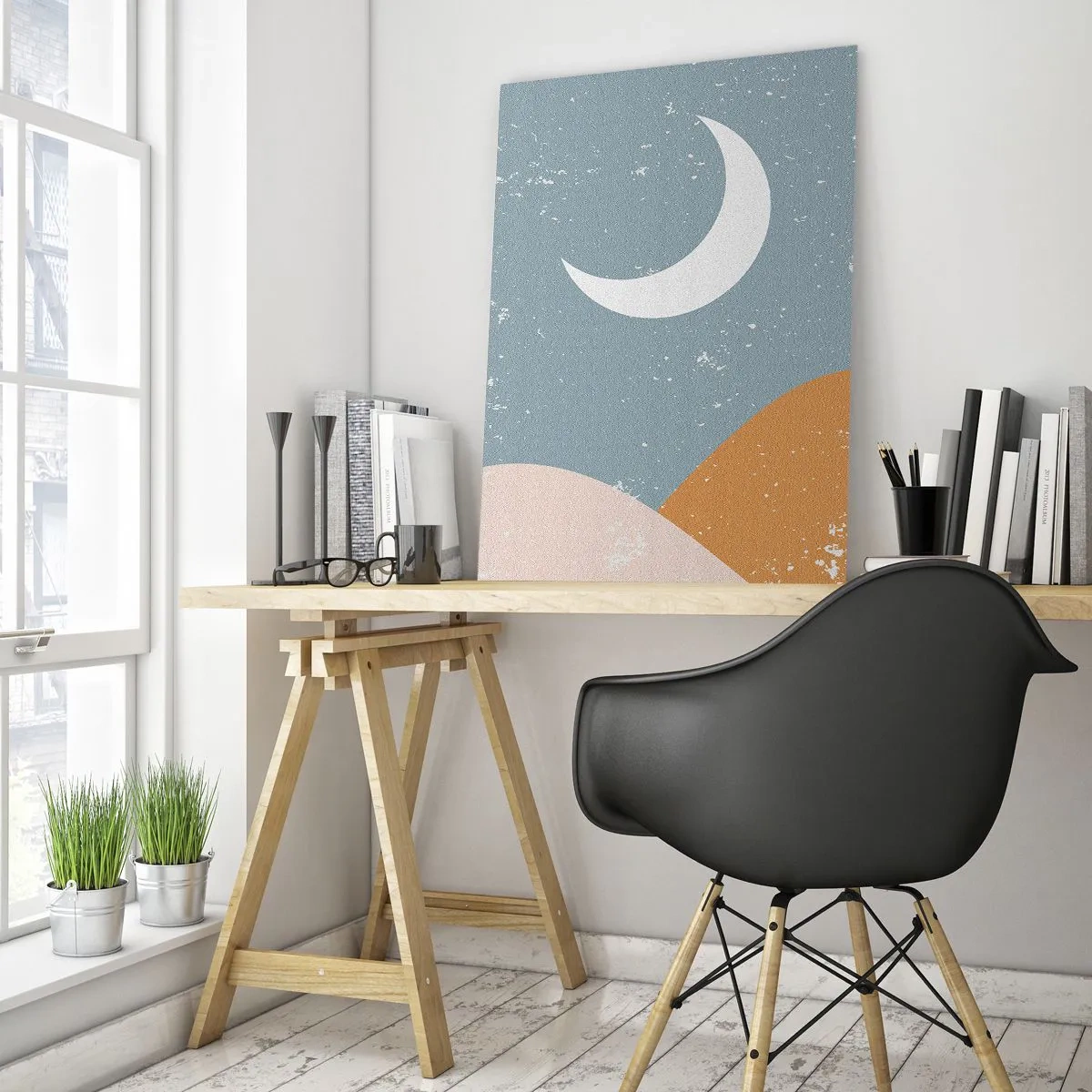 Glasbild - Bild auf glas - Wunder vieler Nächte - 70x100 cm