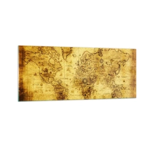 Glasbild - Bild auf glas - Diese Welt ist seltsam - 100x40 cm