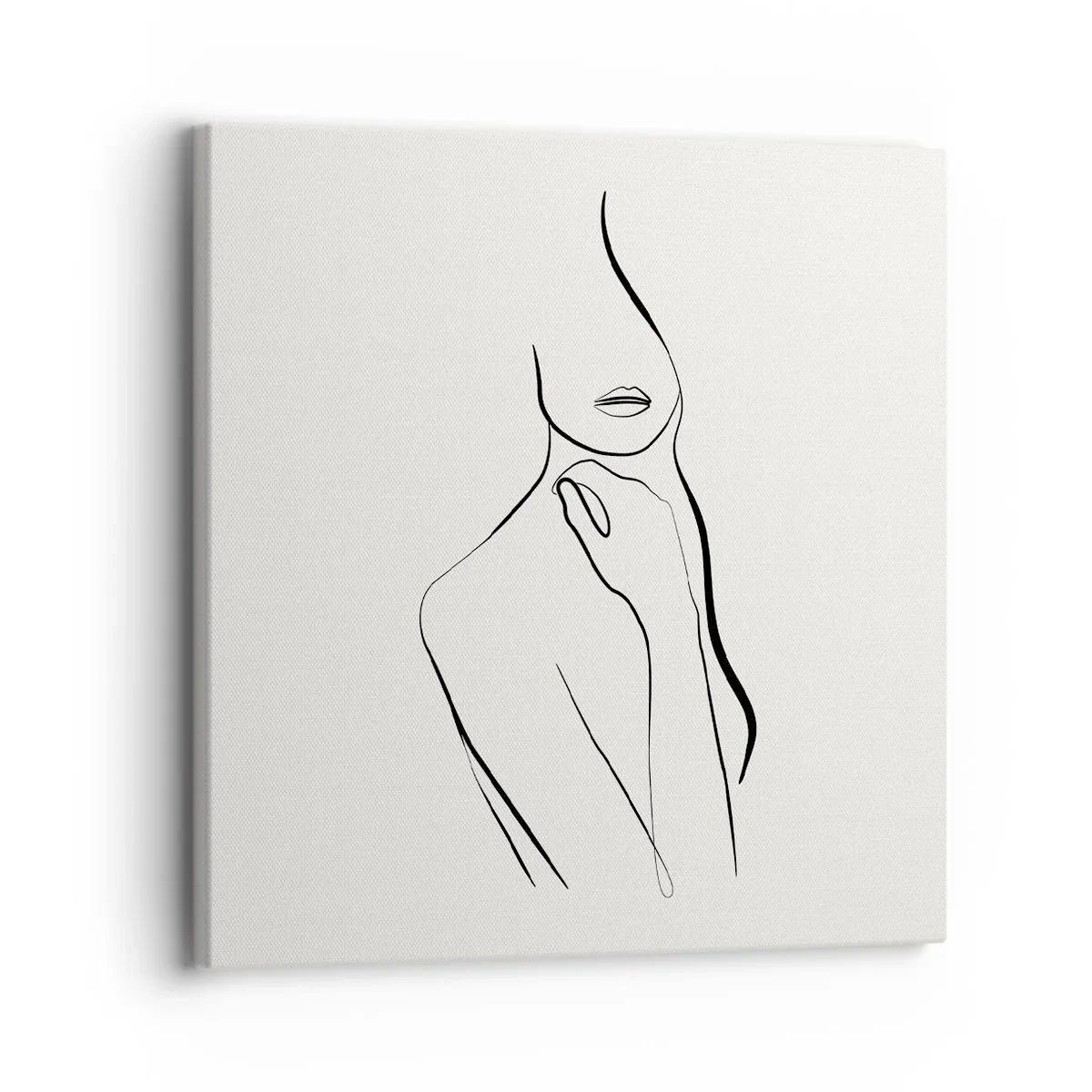 Bild auf Leinwand - Leinwandbild - Eine Welle der Melancholie - 30x30 cm