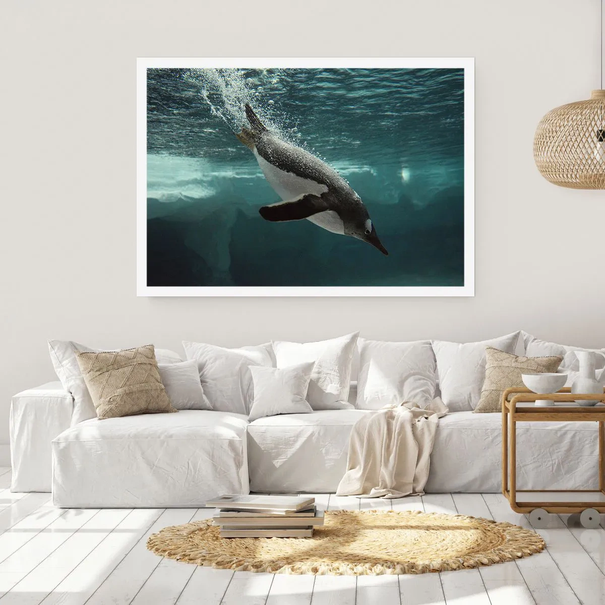 Poster - Willkommen in meiner Welt - 70x50 cm