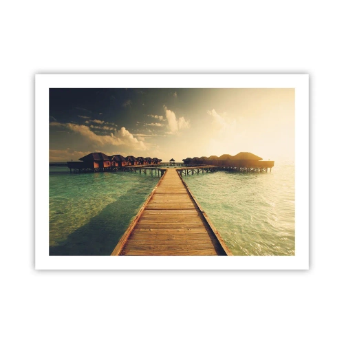 Poster - Eine herzliche Einladung - 70x50 cm