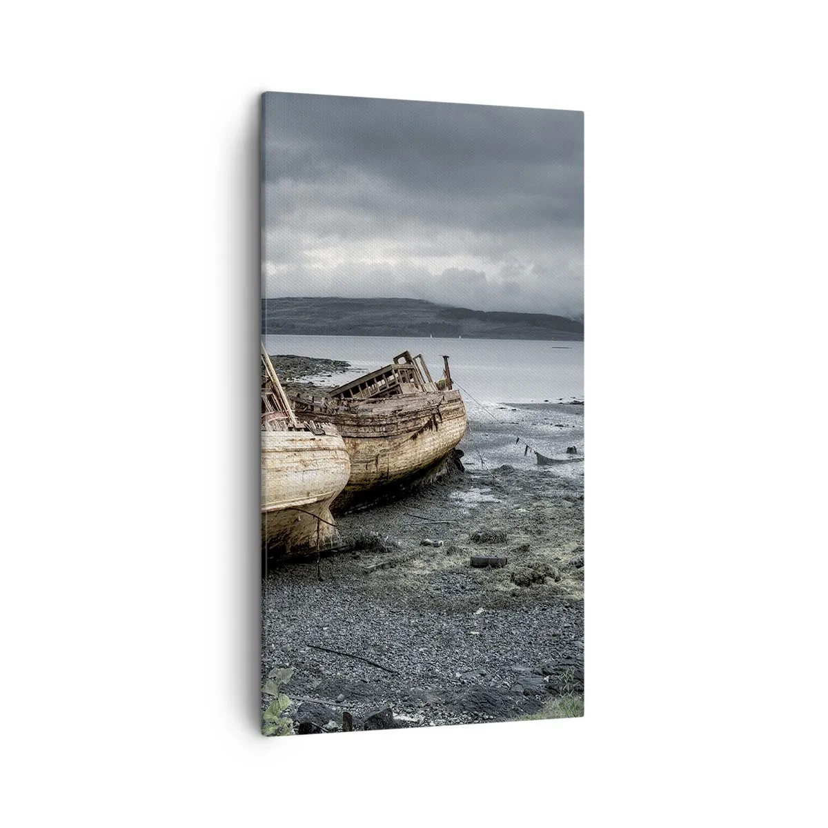 Bild auf Leinwand - Leinwandbild - „Als Zeichen würdevoller Härten“ - 45x80 cm