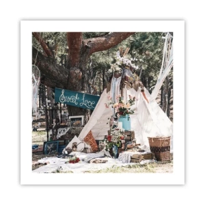 Poster - Liebe machen ... - 50x50 cm