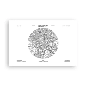 Poster - Anatomie von Krakau - 91x61 cm