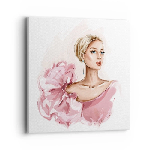 Bild auf Leinwand - Leinwandbild - Wie gemalt ... - 40x40 cm