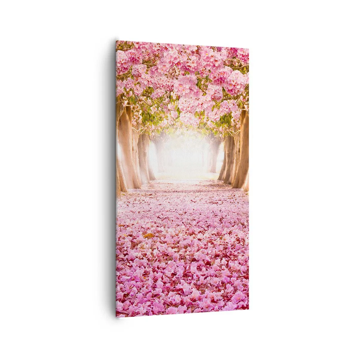 Bild auf Leinwand - Leinwandbild - Der Weg ins Paradies - 65x120 cm