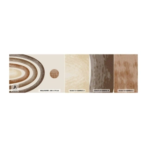 Fototapeten Muster Selbstklebend Deluxe Sticker - In einer weit entfernten Galaxie - Abstraktion, Stück, Design - 100x30 cm