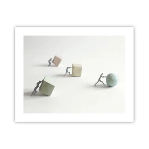 Poster - Pures Leben - 50x40 cm