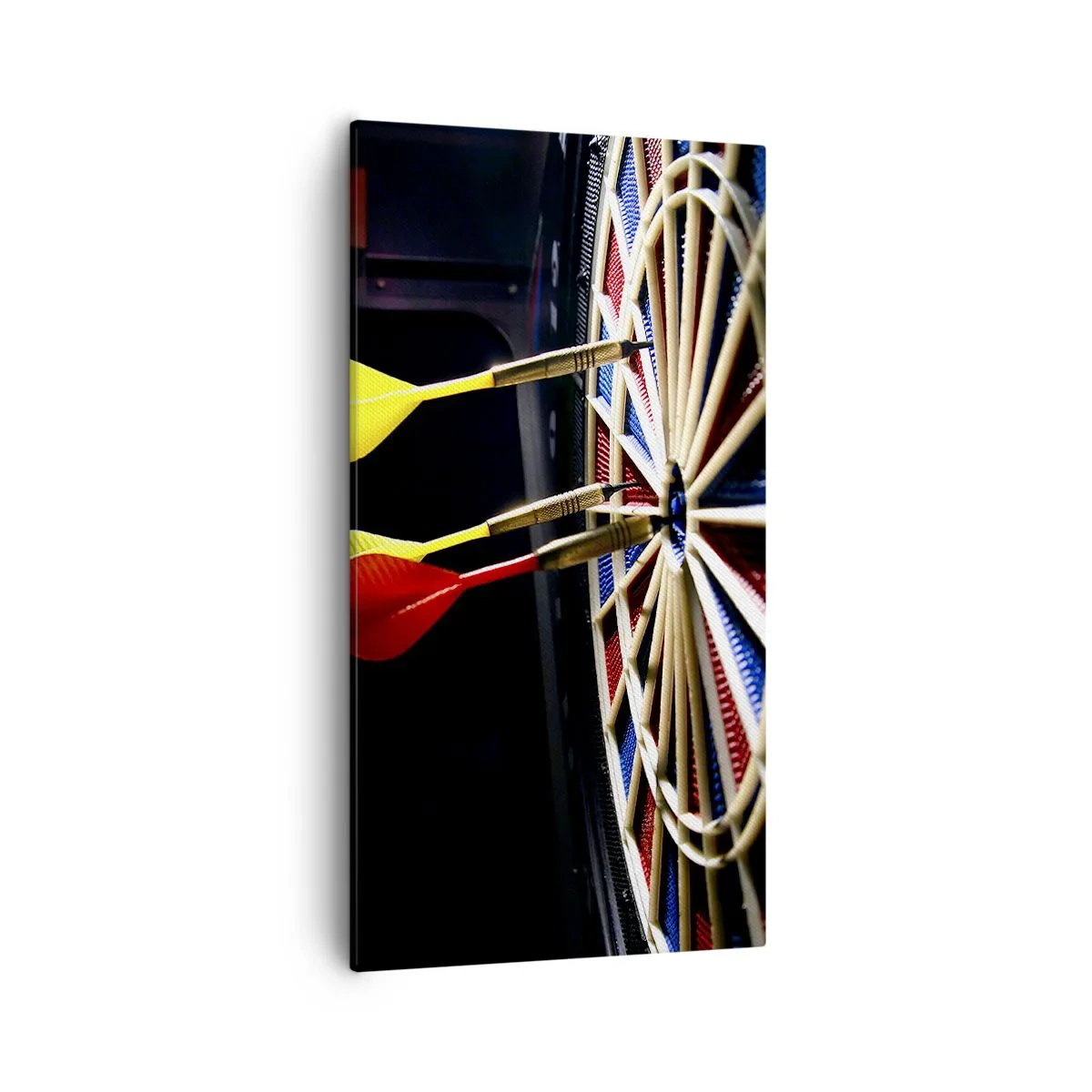 Bild auf Leinwand - Leinwandbild - Auf den Punkt gebracht - 55x100 cm