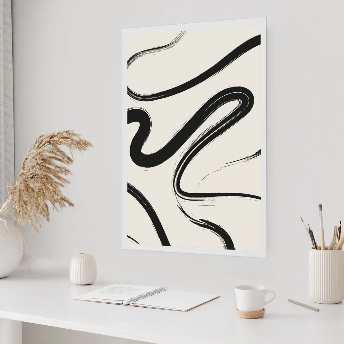 Poster - Schwarz-Weiß-Laune - 70x100 cm