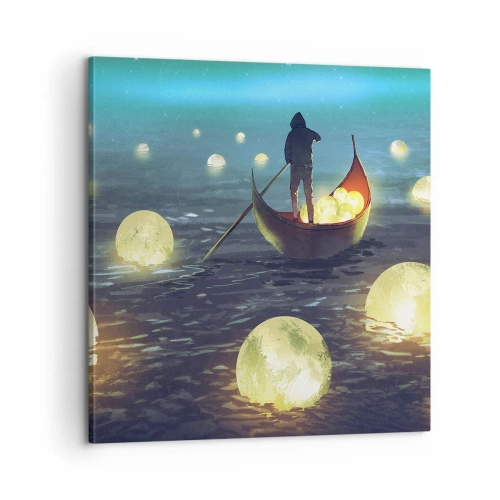 Bild auf Leinwand - Leinwandbild - Dinge, von denen Philosophen nie geträumt haben - 60x60 cm