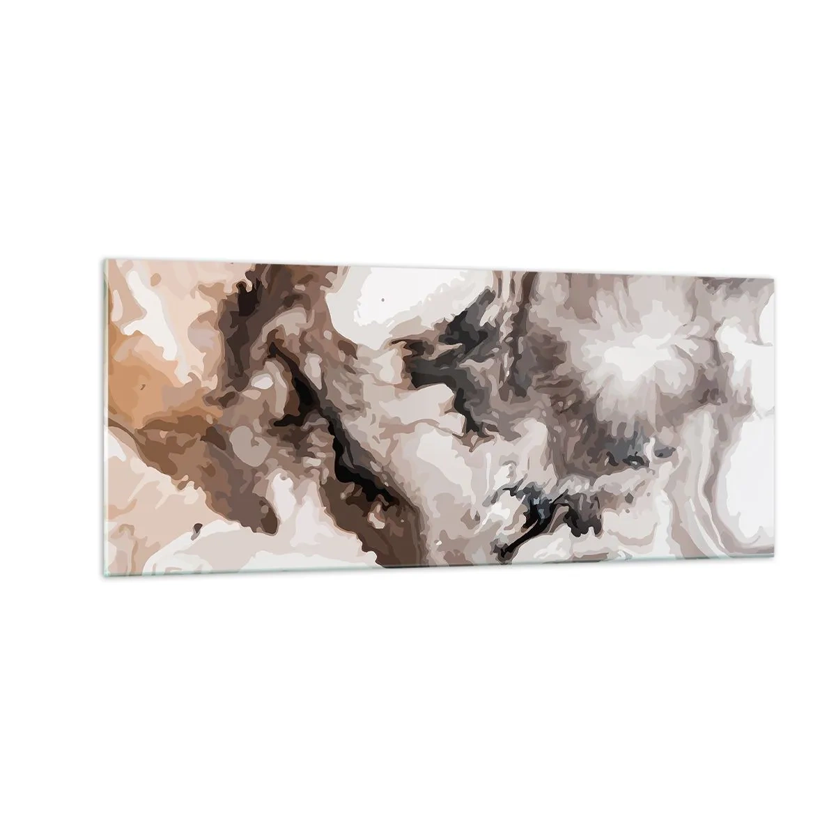 Glasbild - Bild auf glas - Die Geburt einer Galaxie - 100x40 cm