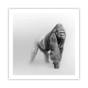 Poster - Zuversichtlich in seiner Stärke - 60x60 cm