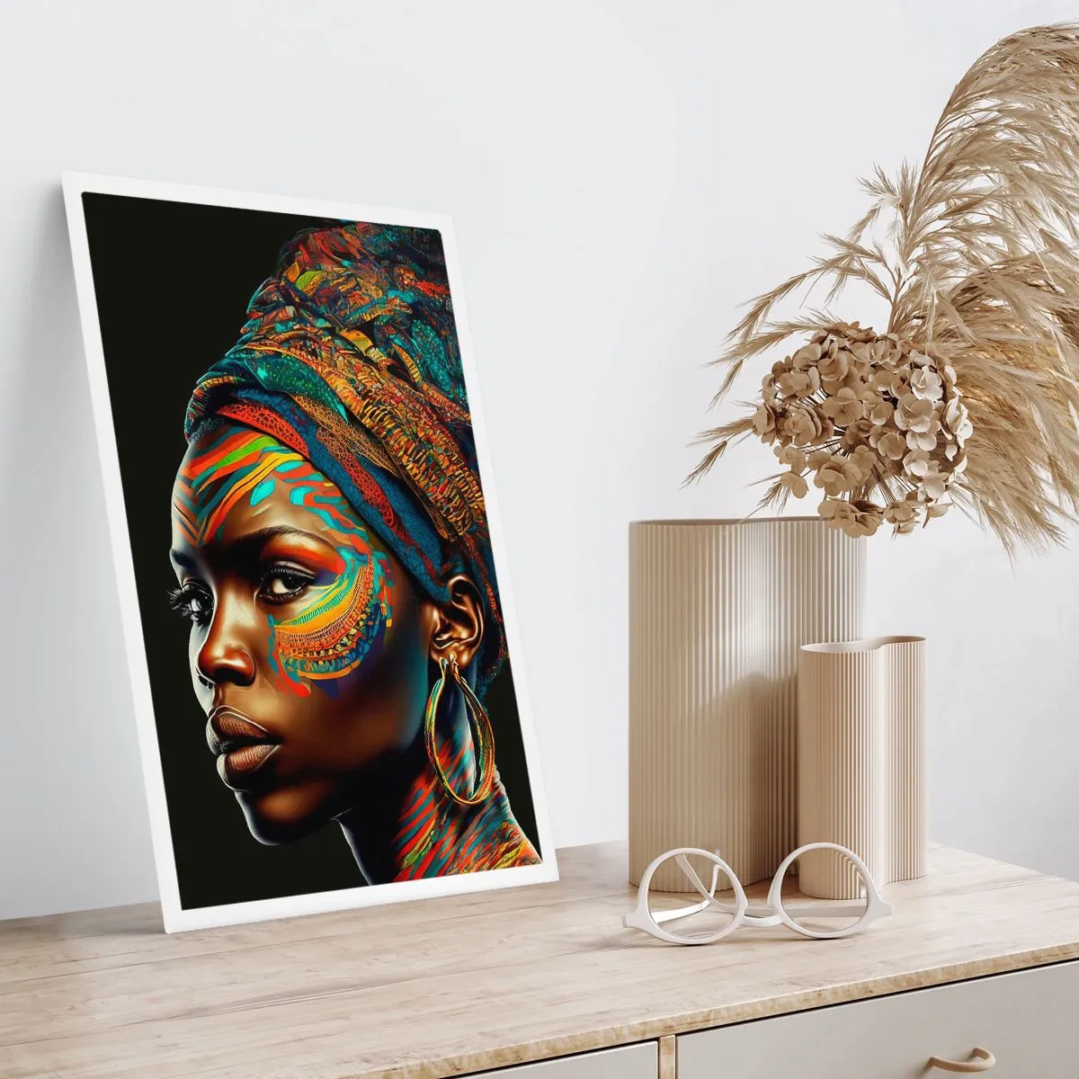 Poster - Afrikanische Königin - 30x40 cm