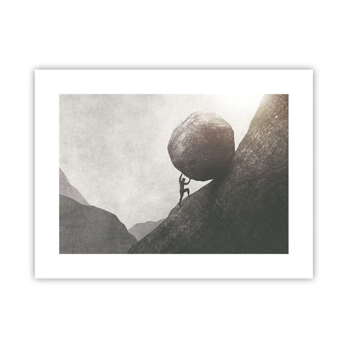 Poster - Ich glaube wider alle Hoffnung - 40x30 cm