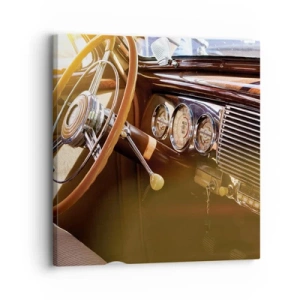 Bild auf Leinwand - Leinwandbild - Ein Hauch von Luxus aus der Vergangenheit - 30x30 cm