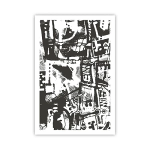 Poster - Ordnung oder Chaos? - 61x91 cm