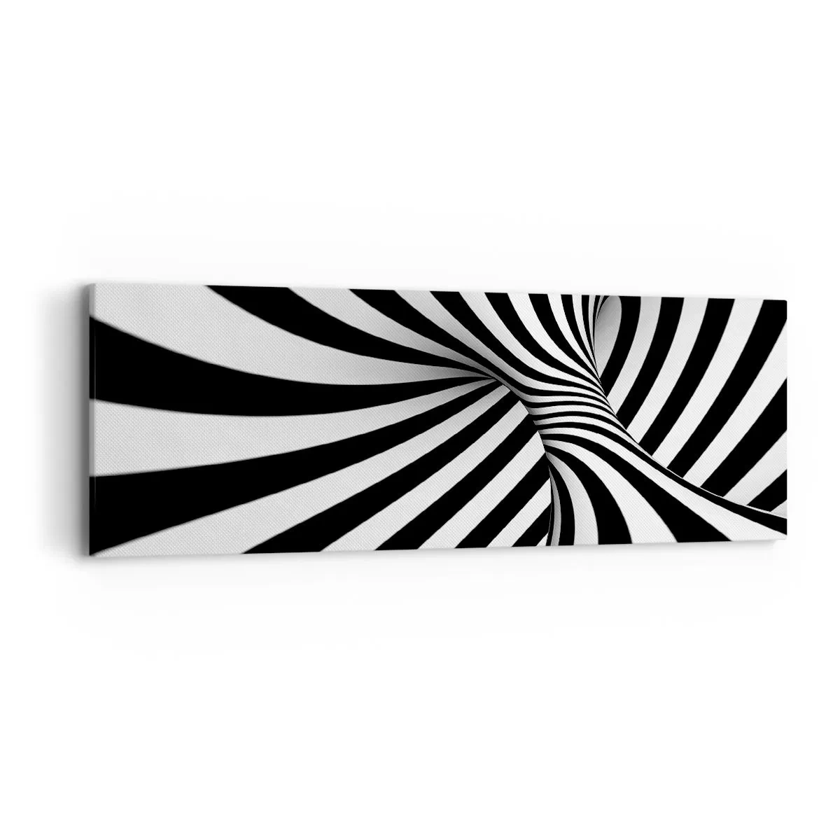 Bild auf Leinwand - Leinwandbild - Komposition: Tanzraum - 90x30 cm