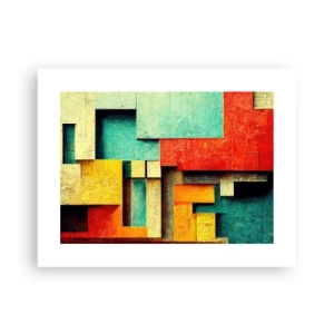 Poster - Festival der rechten Winkel - 40x30 cm
