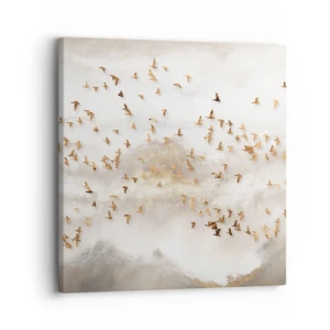 Bild auf Leinwand - Leinwandbild - Es ist schon die Zeit… - 30x30 cm