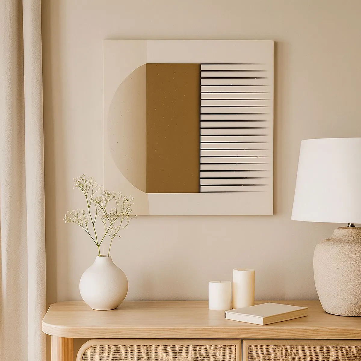 Bild auf Leinwand - Leinwandbild - Verschiedene Staaten - 30x30 cm