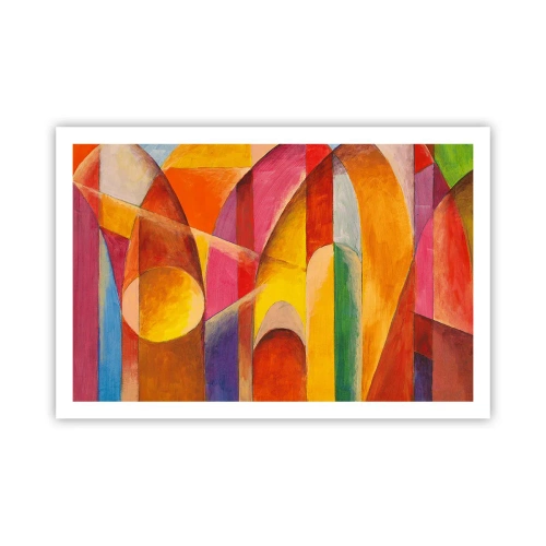 Poster - Kathedrale der Sonne - 91x61 cm