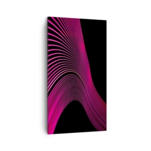 Bild auf Leinwand - Leinwandbild - Allee des Lichts - 45x80 cm