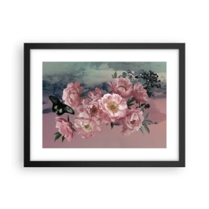 Poster in einem schwarzem Rahmen - Der Höhepunkt der Romantik - 40x30 cm