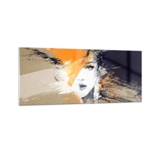 Glasbild - Bild auf glas - Und es ist Licht - 100x40 cm