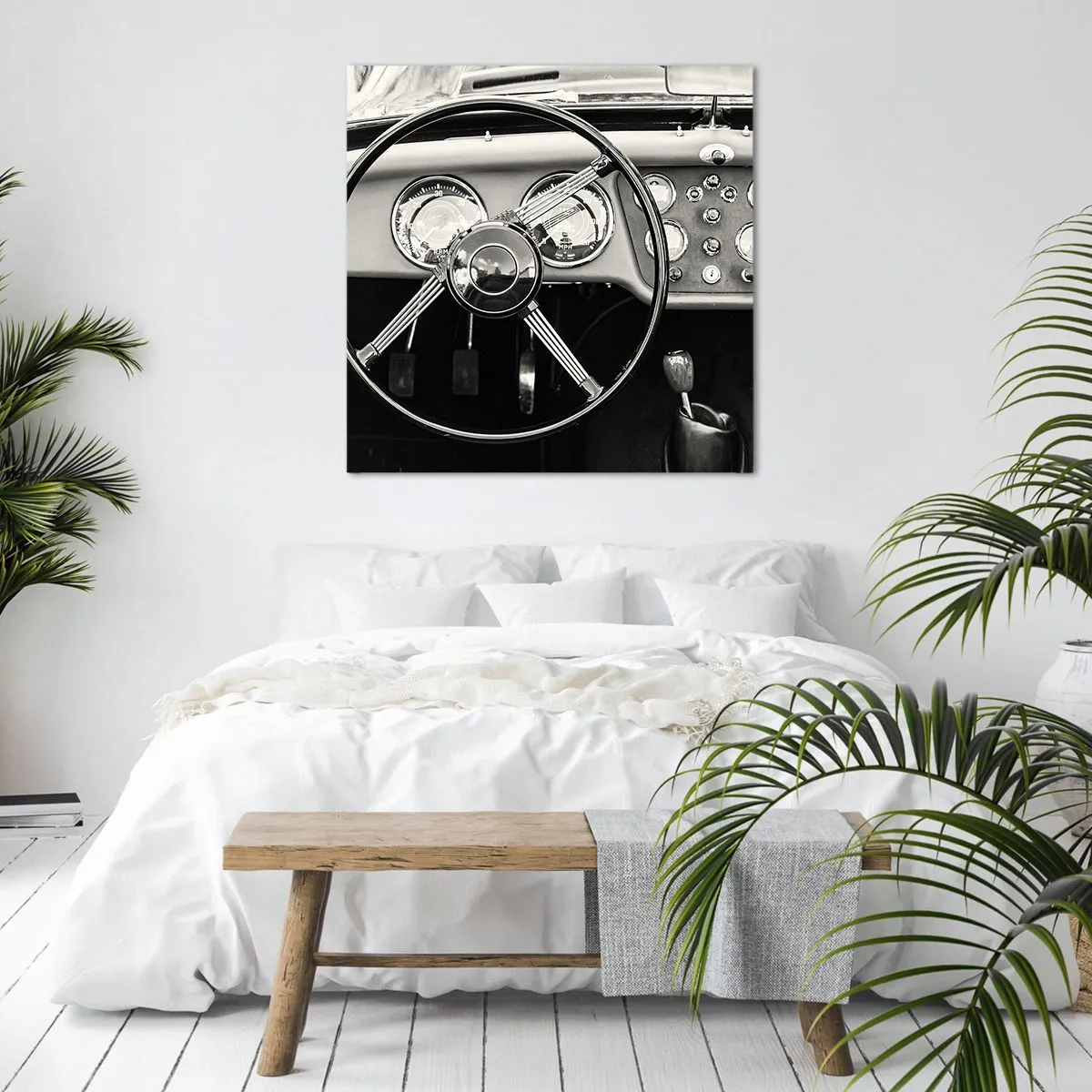 Bild auf Leinwand - Leinwandbild - Ein Sammlertraum - 70x70 cm