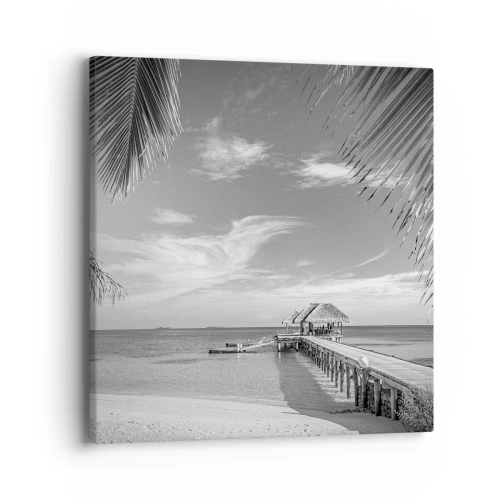 Bild auf Leinwand - Leinwandbild - Erinnerung oder Traum? - 40x40 cm