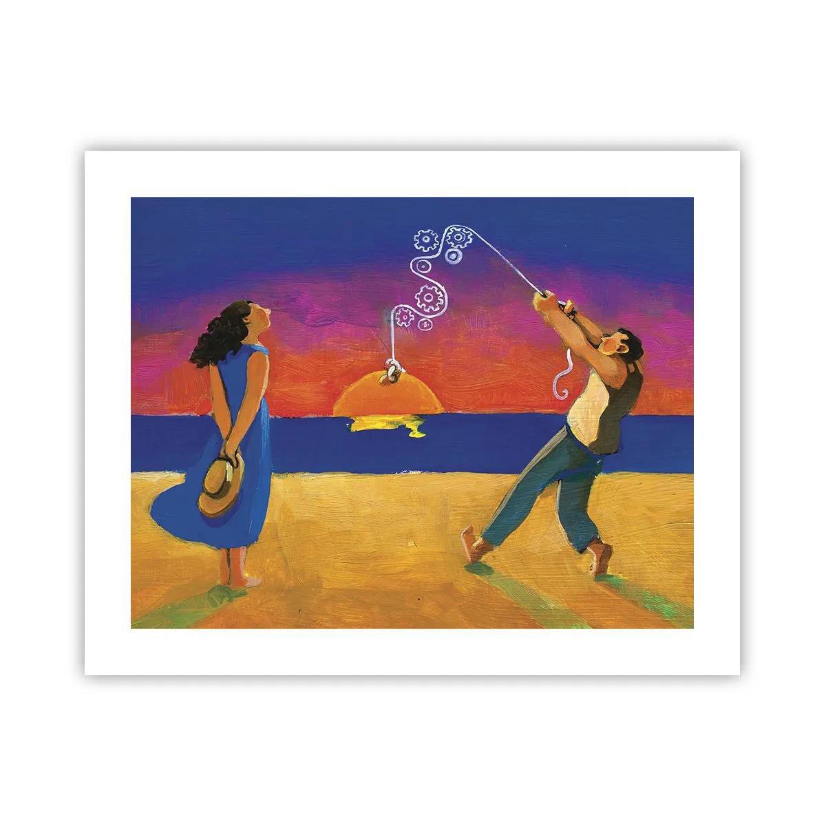 Poster - Mehr als ein Sternchen vom Himmel - 50x40 cm