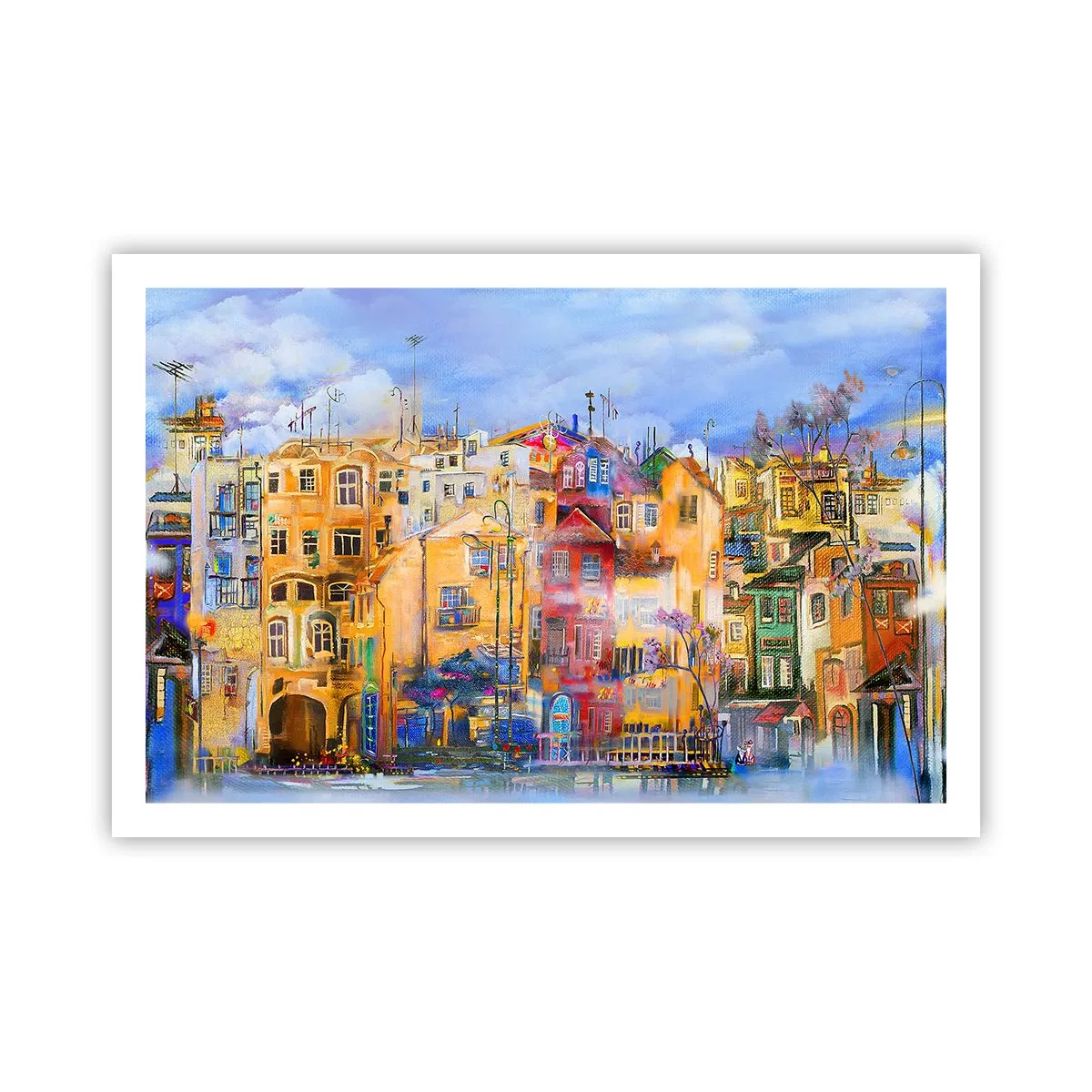 Poster - Wir sind zusammen - 91x61 cm