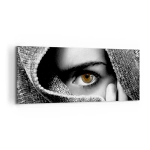 Bild auf Leinwand - Leinwandbild - Erfahre das Geheimnis - 100x40 cm