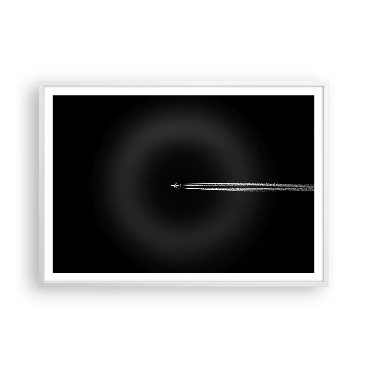 Poster in einem weißen Rahmen - In eine andere Dimension - 100x70 cm