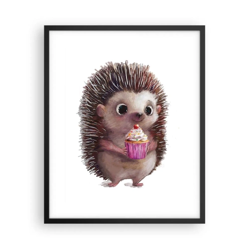 Poster in einem schwarzem Rahmen - Der Feiertag ist jeden Tag - 40x50 cm