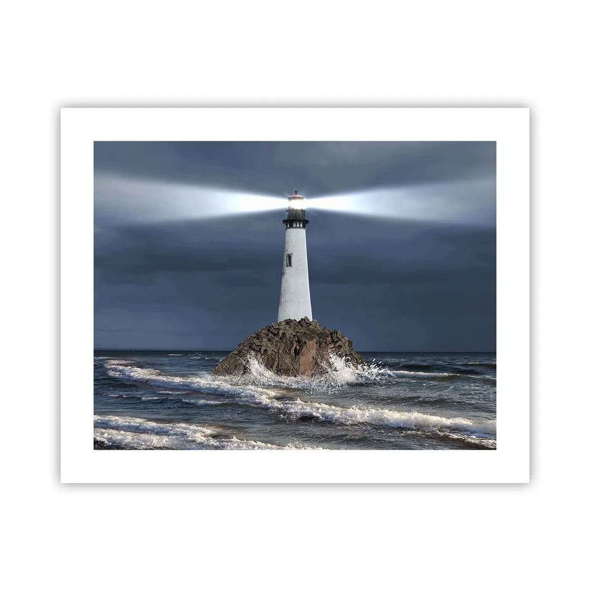 Poster - Hier... hier... hier! - 50x40 cm