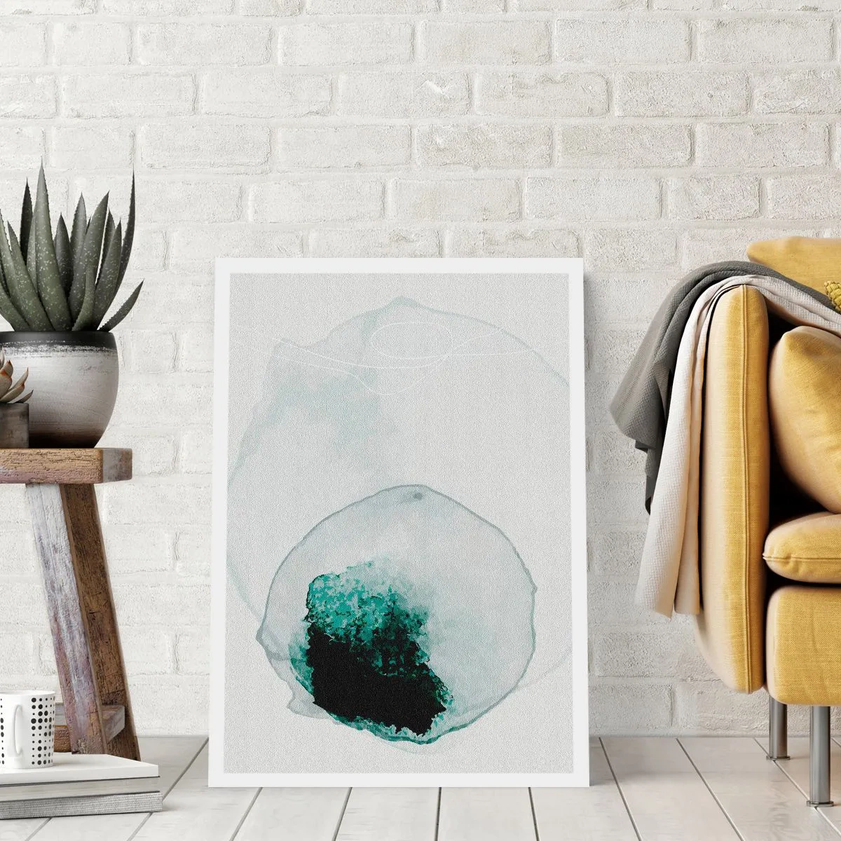 Poster - In einem Tropfen Wasser - 70x100 cm