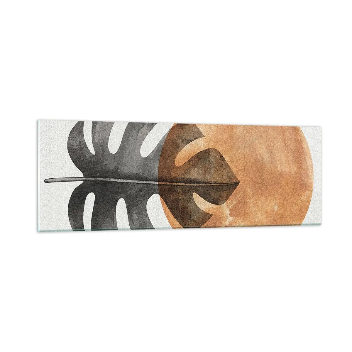 Glasbild - Bild auf glas - Immer die Sonne - 90x30 cm