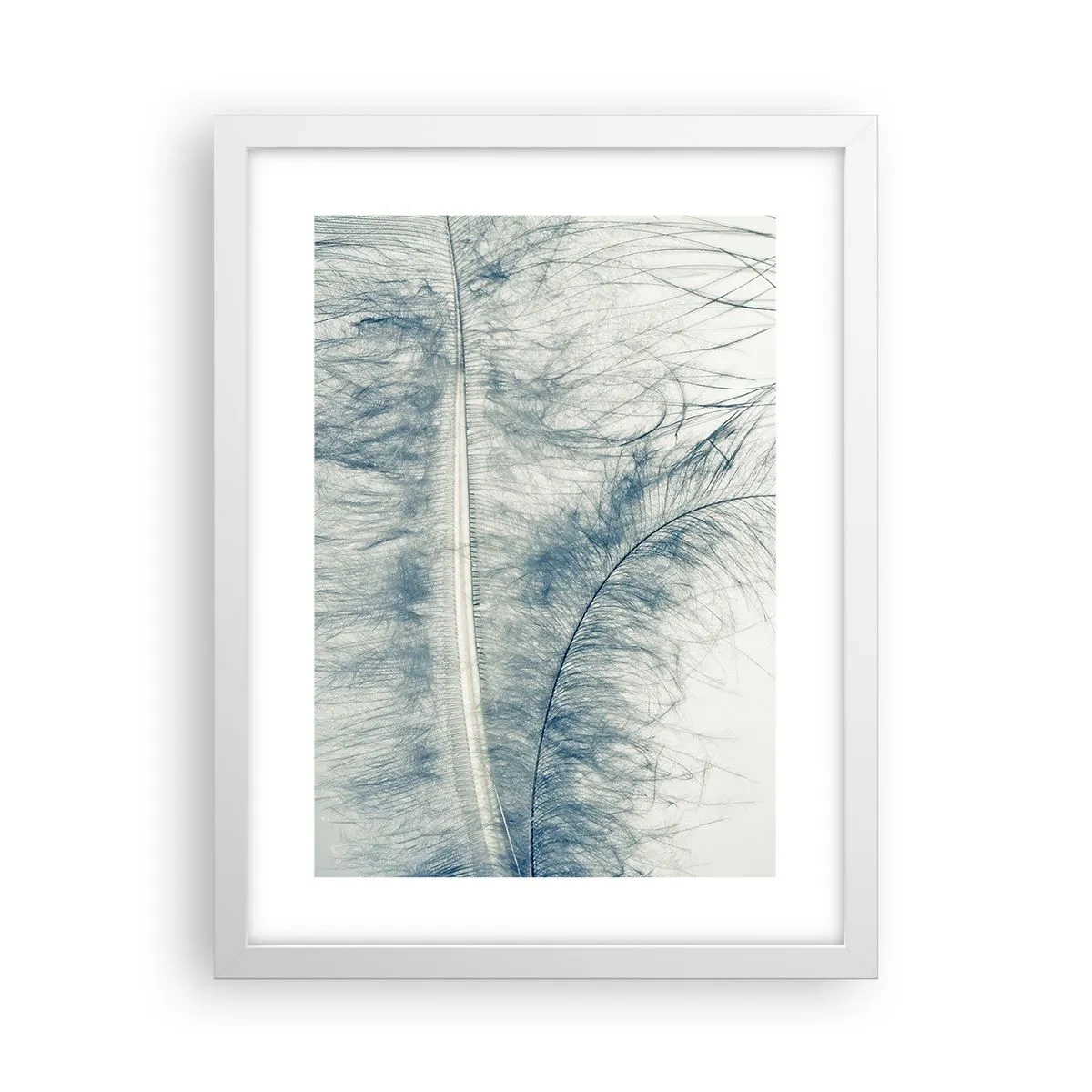 Poster in einem weißen Rahmen - Flüstern der Natur - 30x40 cm