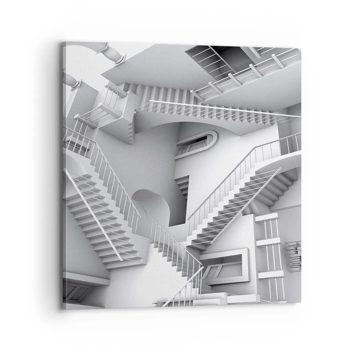 Bild auf Leinwand - Leinwandbild - Die Paradoxien des Weltraums - 70x70 cm