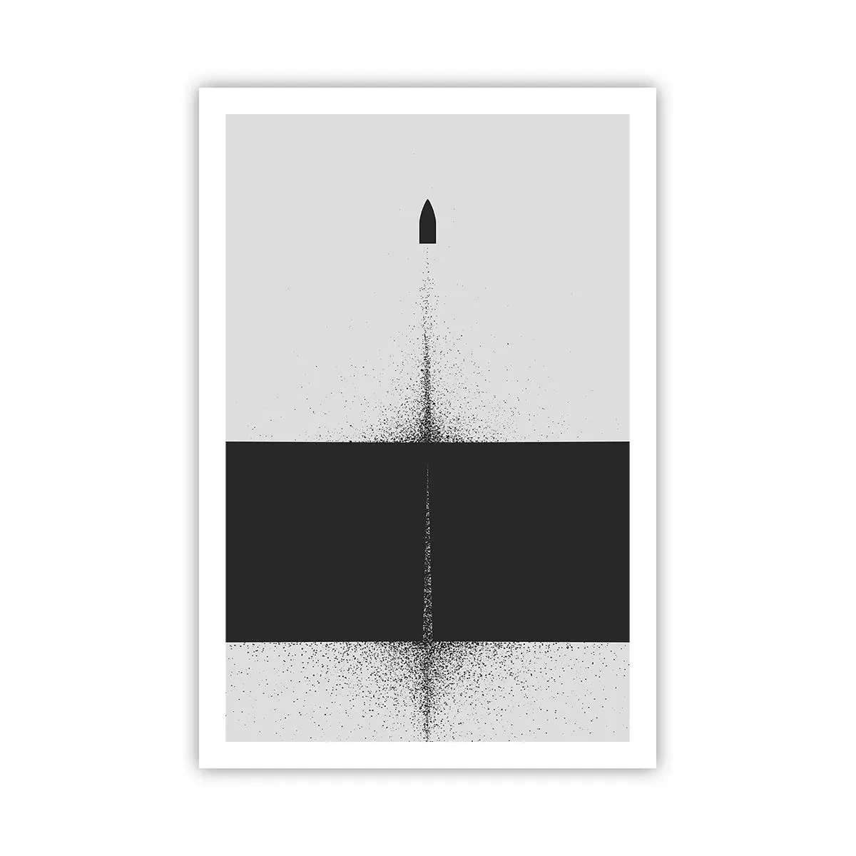 Poster - Direkt zum Ziel - 61x91 cm
