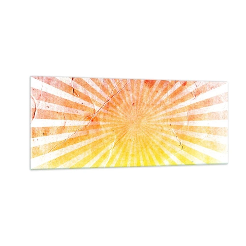 Glasbild - Bild auf glas - Sonnenaufgänge und Sonnenuntergänge - 100x40 cm