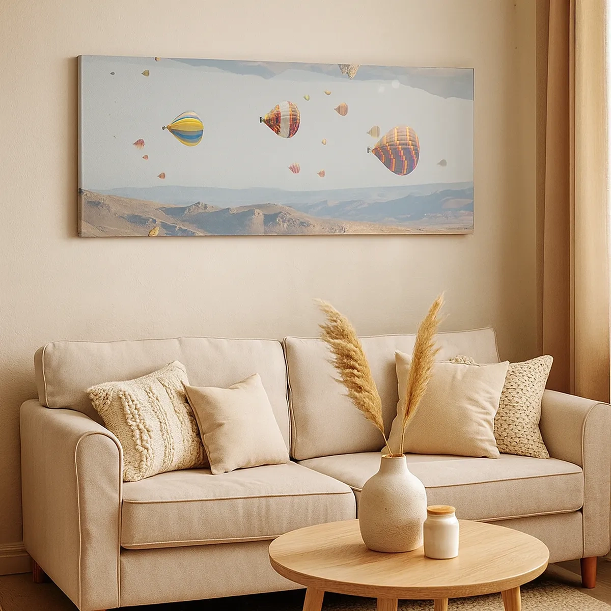 Bild auf Leinwand - Leinwandbild - Hier ist alles möglich - 30x30 cm