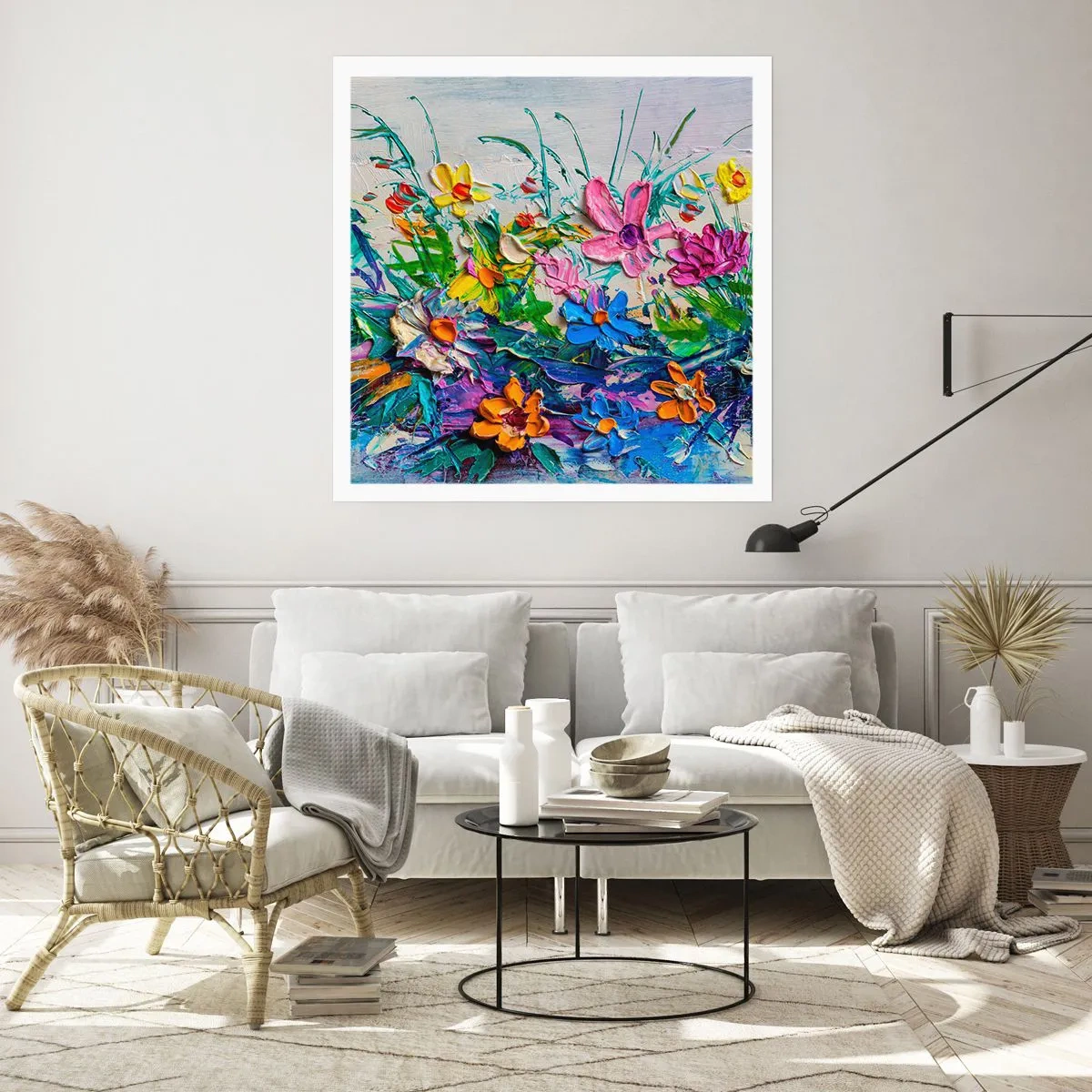 Poster - Überhaupt kein Stillleben - 60x60 cm