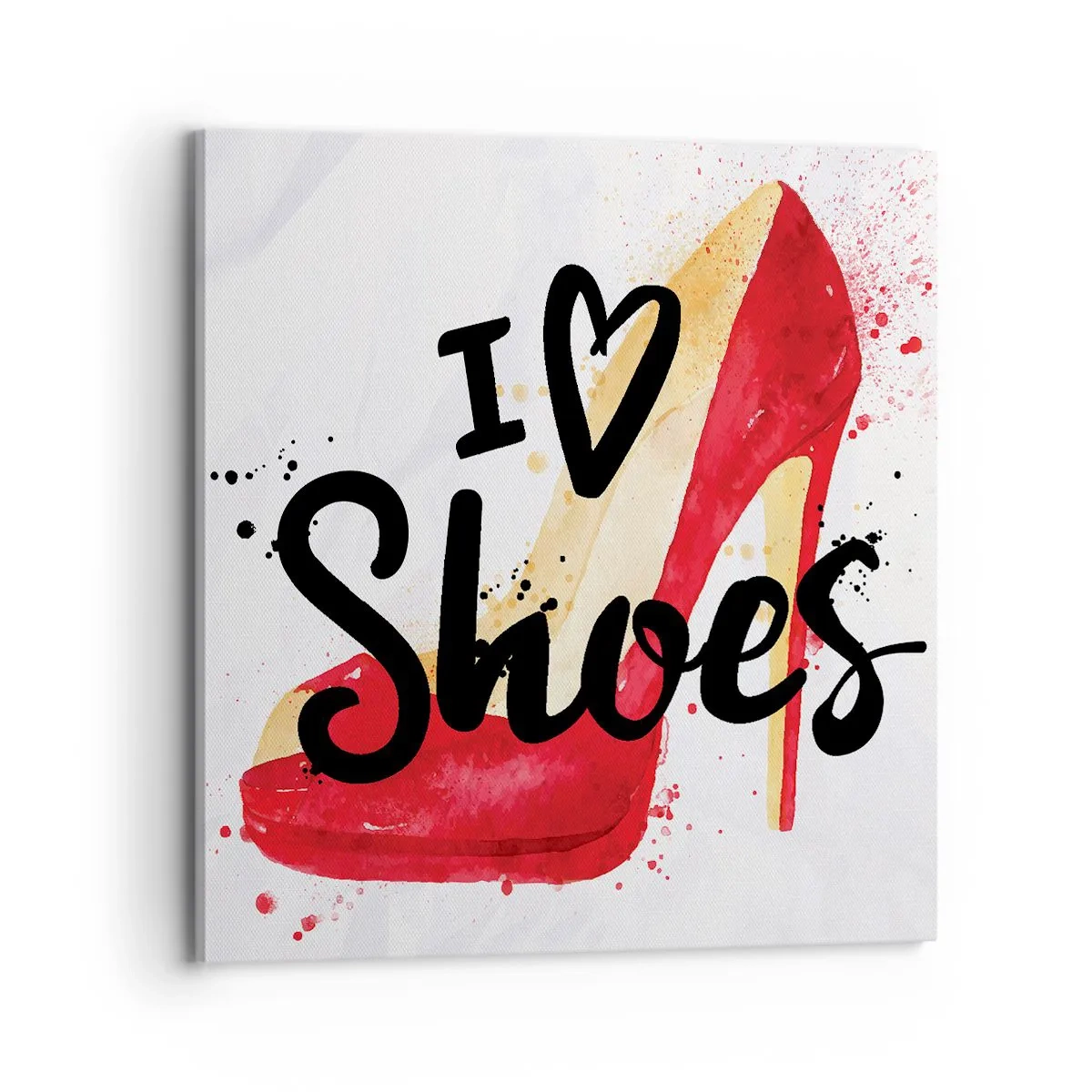 Bild auf Leinwand - Leinwandbild - Liebe hat viele Namen - 70x70 cm